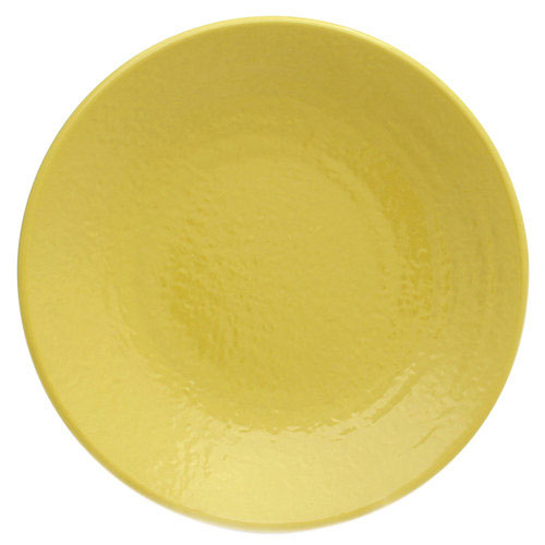 Elite Global Solutions D814RR Pebble Creek Olive Oil-Colored 8 1/4" Round Plate - Case of 6