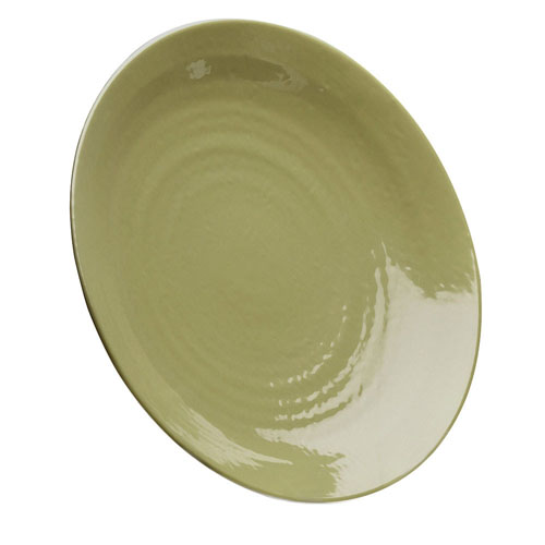 Elite Global Solutions D9RR Pebble Creek Lizard-Colored Round Plate - Case of 6