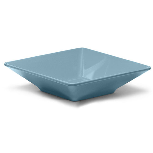 Elite Global Solutions DB772SQ Squared Abyss Square Melamine Bowl - Case of 6