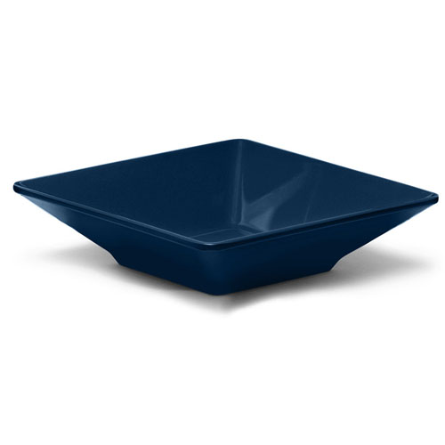 Elite Global Solutions DB772SQ Squared Lapis Square Melamine Bowl - Case of 6
