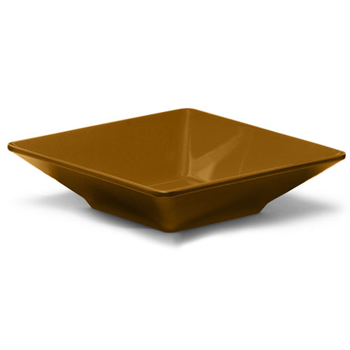 Elite Global Solutions DB772SQ Squared Tapenade Square Melamine Bowl - Case of 6