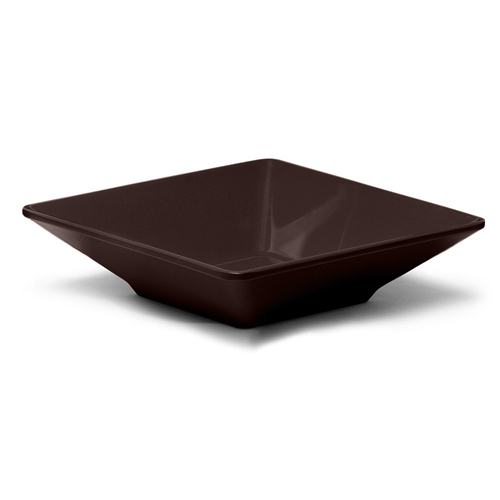 Elite Global Solutions DB834SQ Squared Aubergine Square Melamine Bowl - Case of 6