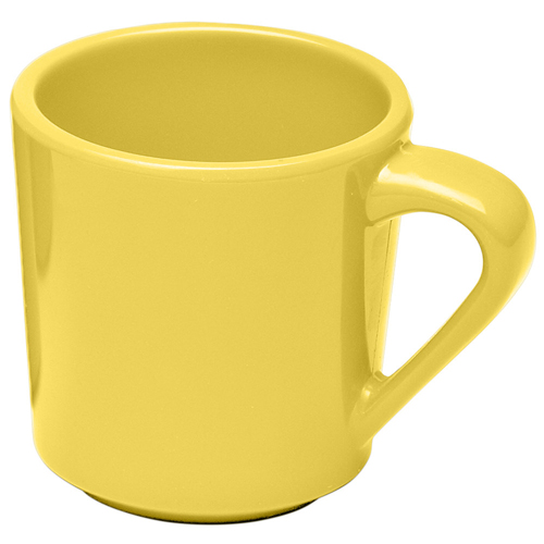 Elite Global Solutions DC14-OO Urban Naturals Olive Oil oz. Melamine Mug - Case of 6