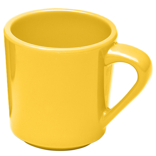 Elite Global Solutions DC14-Y Rio Yellow oz. Melamine Mug - Case of 6