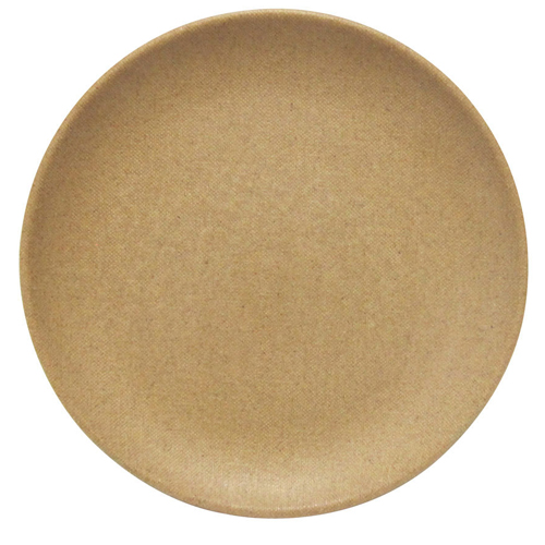 Elite Global Solutions ECO1111R Greenovations 11" Paper Bag-Colored Round Plate - Case of 6