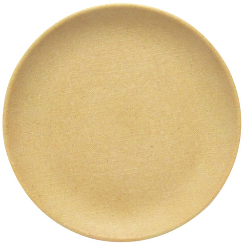 Elite Global Solutions ECO66R Greenovations 6" Rattan-Colored Round Plate - Case of 6