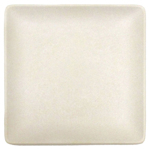Elite Global Solutions ECO66SQ Greenovations 6" Papyrus-Colored Square Plate - Case of 6