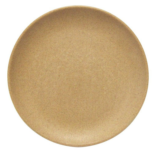 Elite Global Solutions ECO99R Greenovations 9" Paper Bag-Colored Round Plate - Case of 6