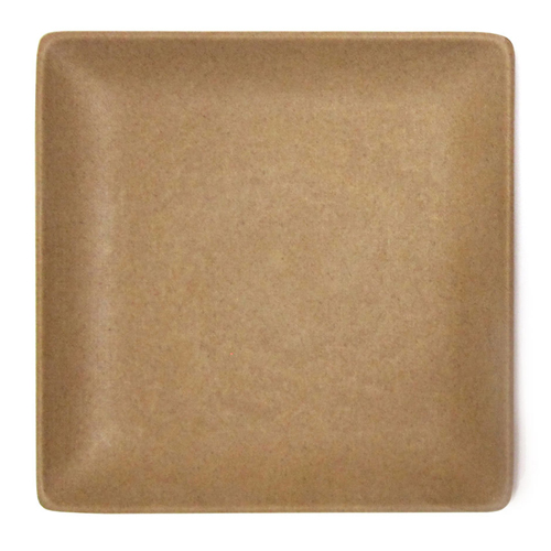 Elite Global Solutions ECO99SQ Greenovations 9" Paper Bag-Colored Square Plate - Case of 6