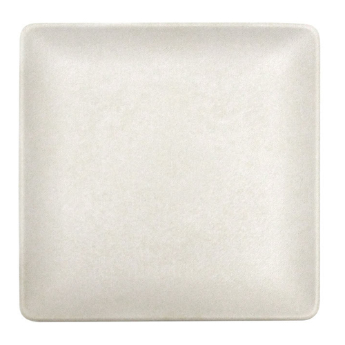 Elite Global Solutions ECO99SQ Greenovations 9" Papyrus-Colored Square Plate - Case of 6