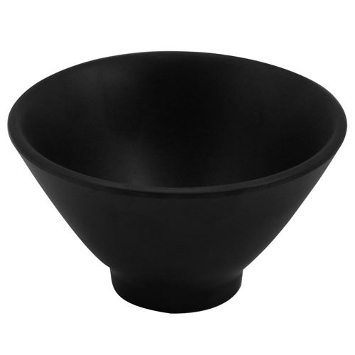 Elite Global Solutions JW124 Zen 8 oz. Round Black Bowl - Case of 6