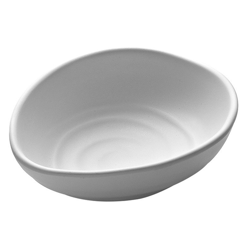 Elite Global Solutions JW1407 Zen 9 oz. White Oval Bowl - Case of 6