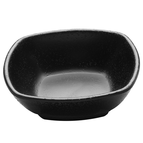 Elite Global Solutions JW1505 Zen 6 oz. Black Square Bowl - Case of 6