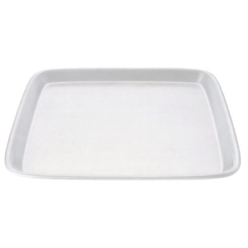 Elite Global Solutions JW5212 Zen 12 1/8" White Square Tray - Case of 6