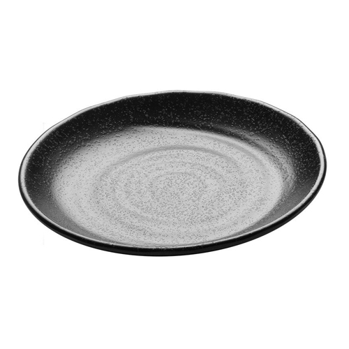 Elite Global Solutions JW7006 Zen 6 1/4" Black Round Plate - Case of 6