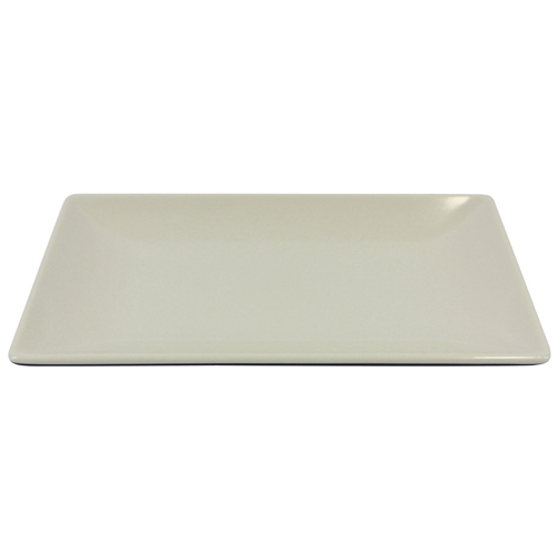 Elite Global Solutions JW952T Karma 5" x 9" Ebony Sand Rectangular Two-Tone Melamine Plate - Case of 6