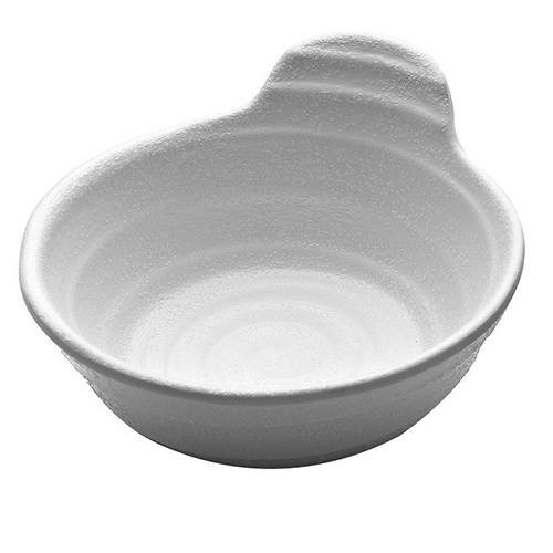 Elite Global Solutions JWT55 Zen 6 oz. White Round Sauce Bowl - Case of 6