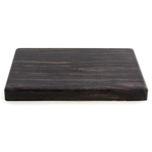 Elite Global Solutions M1061 Fo Bwa Rectangular Faux Zebra Wood Melamine Modular Riser - 10" x 6" x 1" - Case of 3