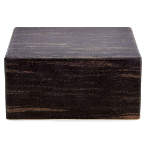 Elite Global Solutions M1065 Fo Bwa Rectangular Faux Zebra Wood Melamine Modular Riser - 10" x 6" x 5" - Case of 2