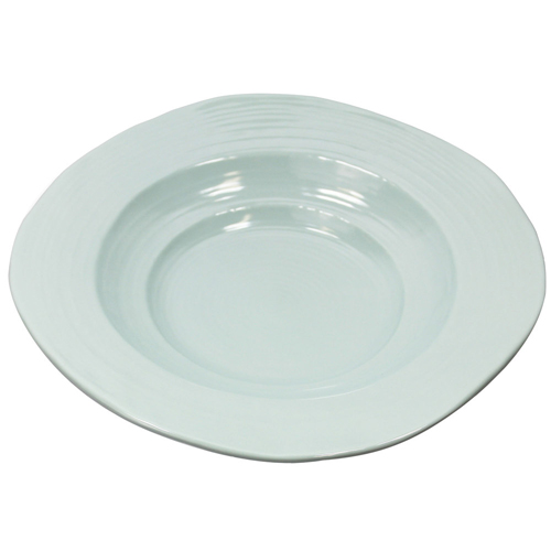 Elite Global Solutions M14B Della Terra oz. Mint Green Irregular Round Serving Bowl - Case of 4