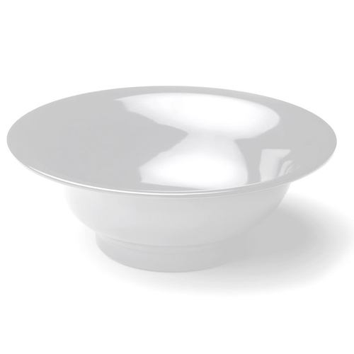 Elite Global Solutions M16R6 The Classics Display White qt. Round Flared Bowl - Case of 3