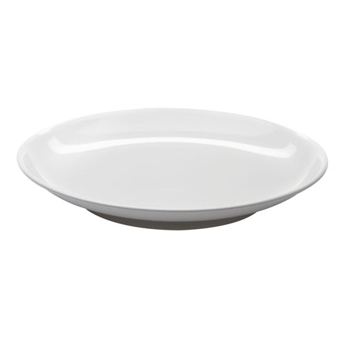 Elite Global Solutions M17R2NW Foundations Display White Round Platter - Case of 3