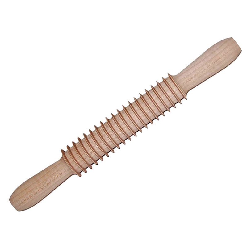 Eppicotispai Beechwood Fettuccine Cutter Rolling Pin