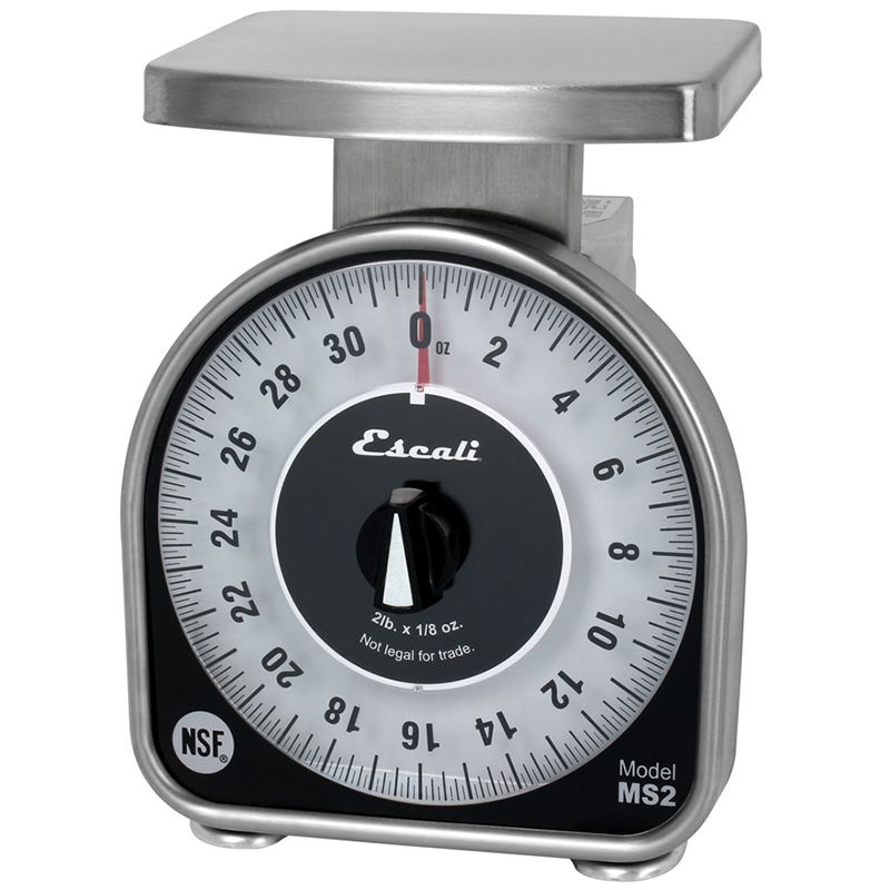Escali MS-Series Mechanical Dial Scale - 5 lbs x 1/2 oz