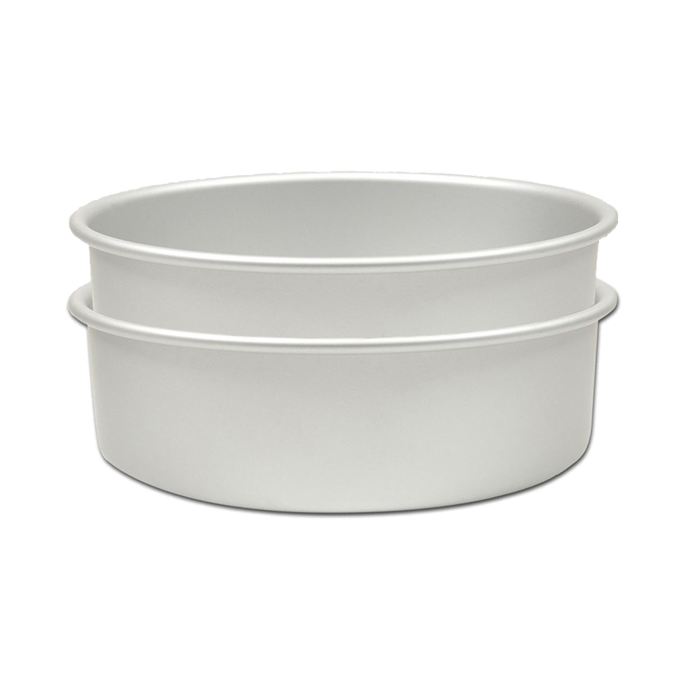 Fat Daddio's Aluminum Round Cake Pan, Set of 2