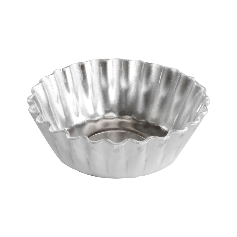 Fat Daddio's Aluminum Tartlet Pan, 2-1/2" Diameter - Pack of 20