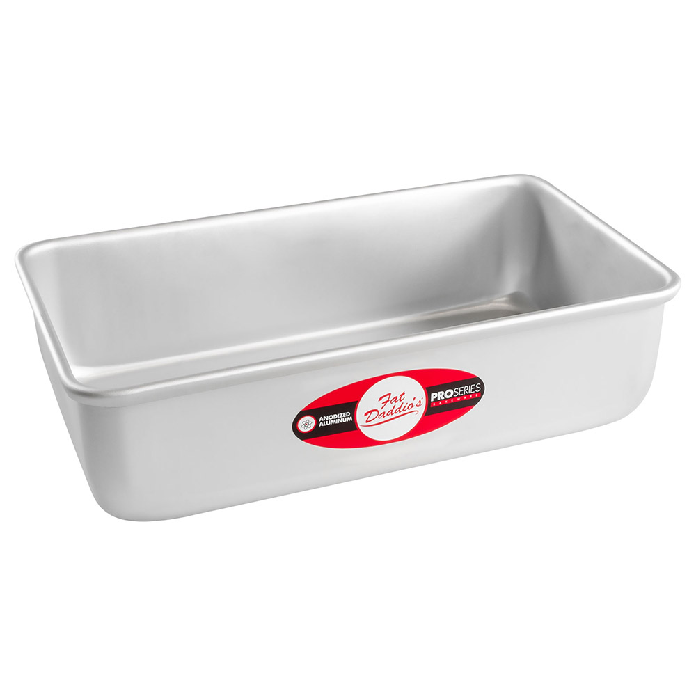 Fat Daddio's Anodized Aluminum Bread Pan, 10" x 5" x 3"