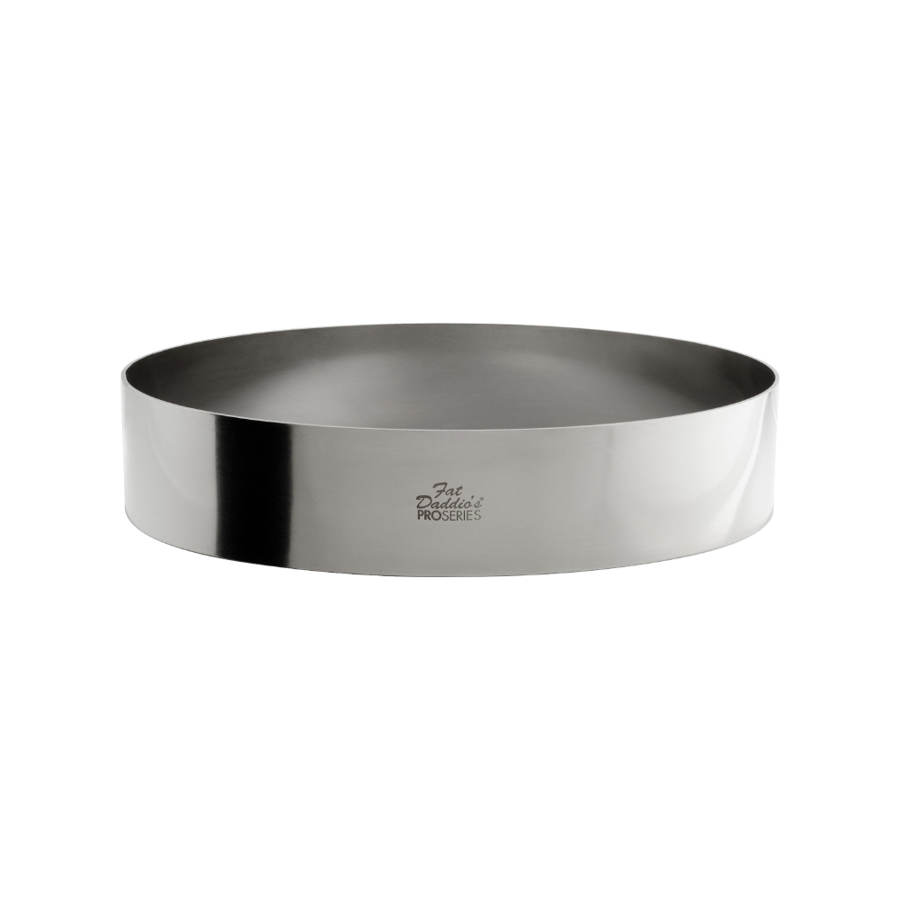 Fat Daddio's Stainless Steel Cake Ring, 9" x 2" High
