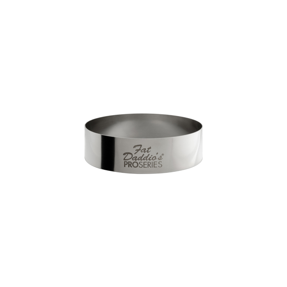 Fat Daddio's Stainless Steel Round Cake Ring, 2-1/2" x 3/4" High