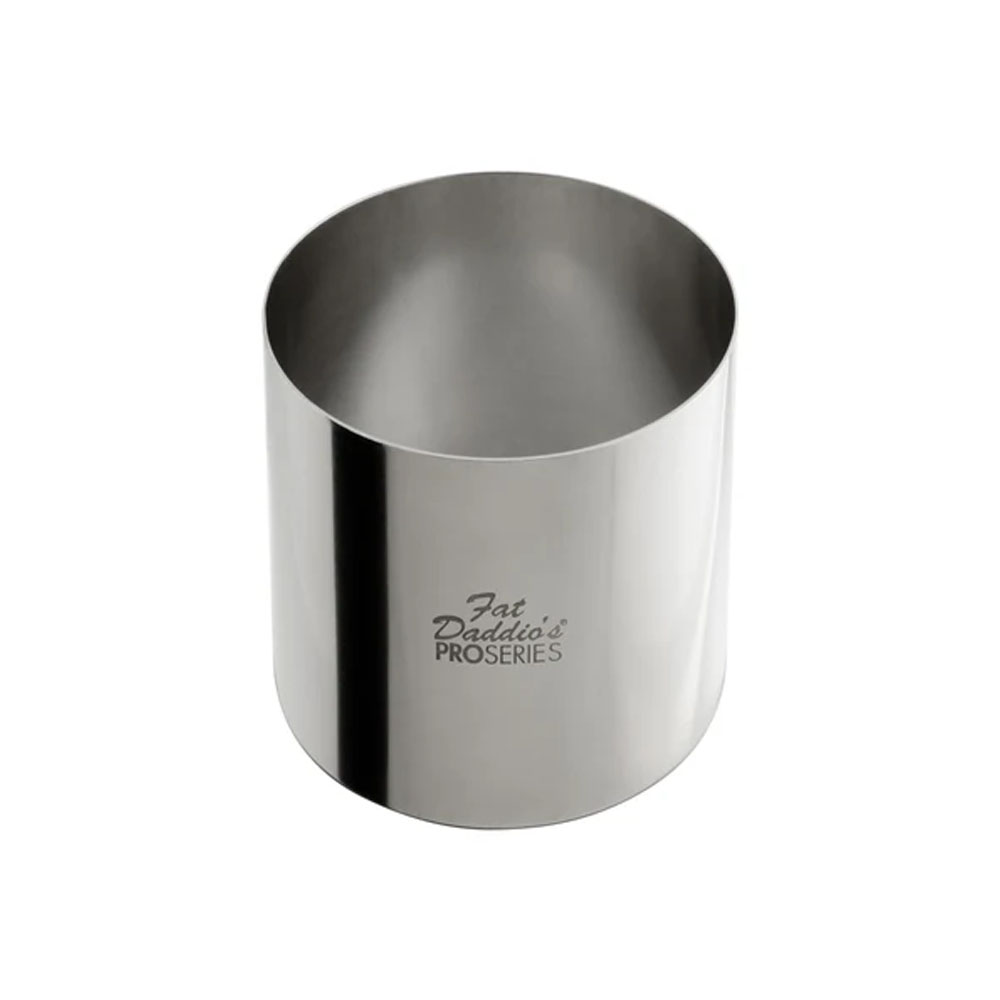 Fat Daddio's Stainless Steel Round Cake Ring, 3" x 3" High