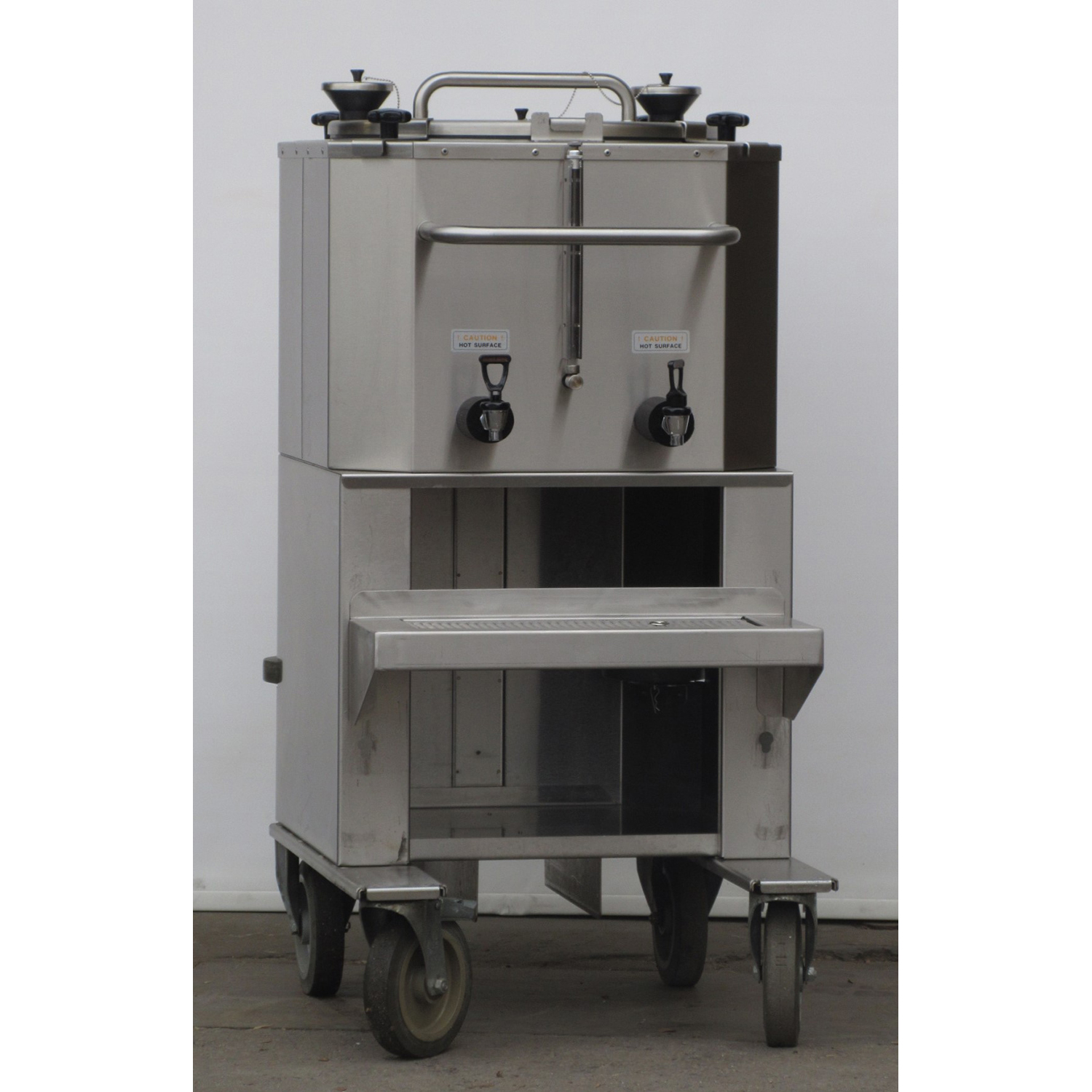 Fetco LBD-18 Mobile Thermal Dispenser For CBS-72AC Brewer, Used Excellent Condition