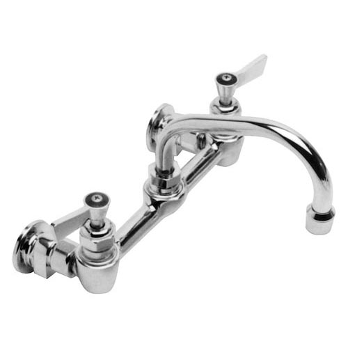 Fisher Mfg OEM # 3250, Wall Mounted Adjustable Pantry Faucet; 8" Adjustable Centers; 6" Swivel Nozzle