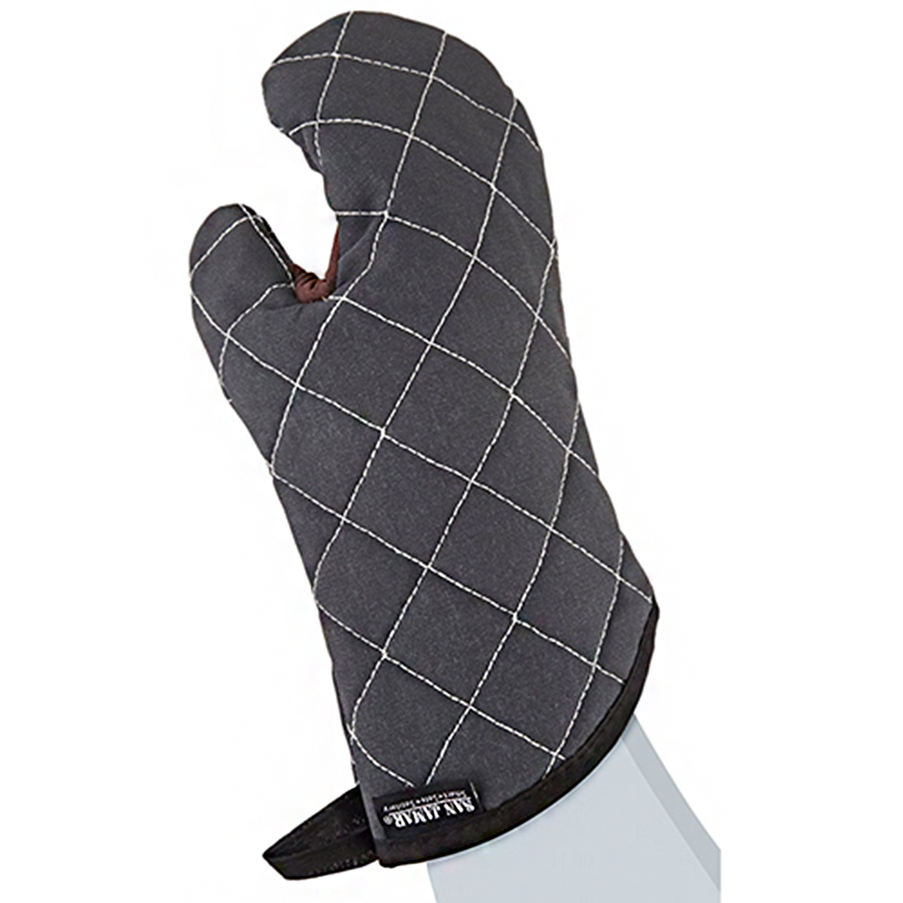 San Jamar - 17 BestGuard Oven Mitt (Black) (800FG17-BK)