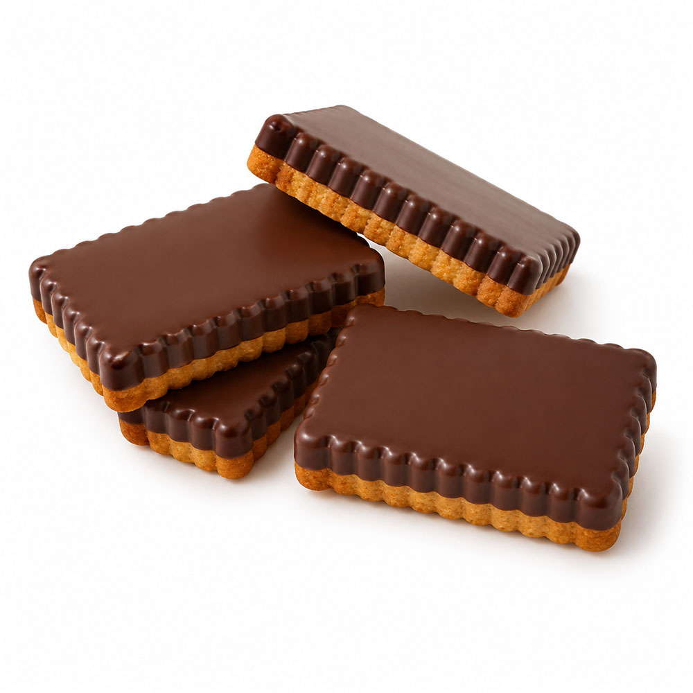 Flexipan French School Butter Cookie Mold, 12 Cavities
