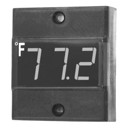 Flush / Surface Mount Digital Thermometer with 102" Capillary