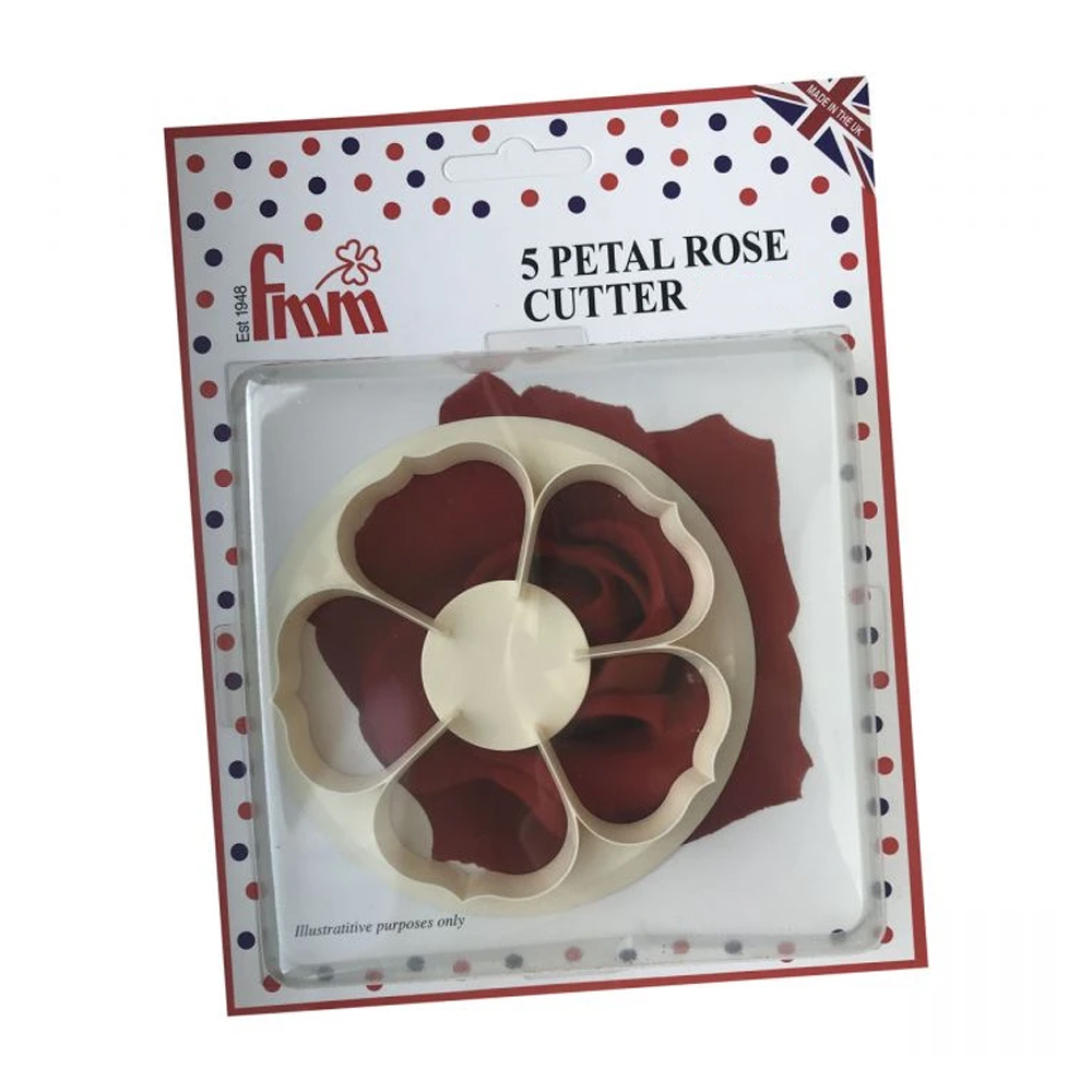 FMM 5 Petal Rose Cutter (Plastic)