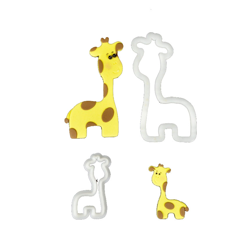 FMM Giraffe Mummy & Baby Cutters - set of 2