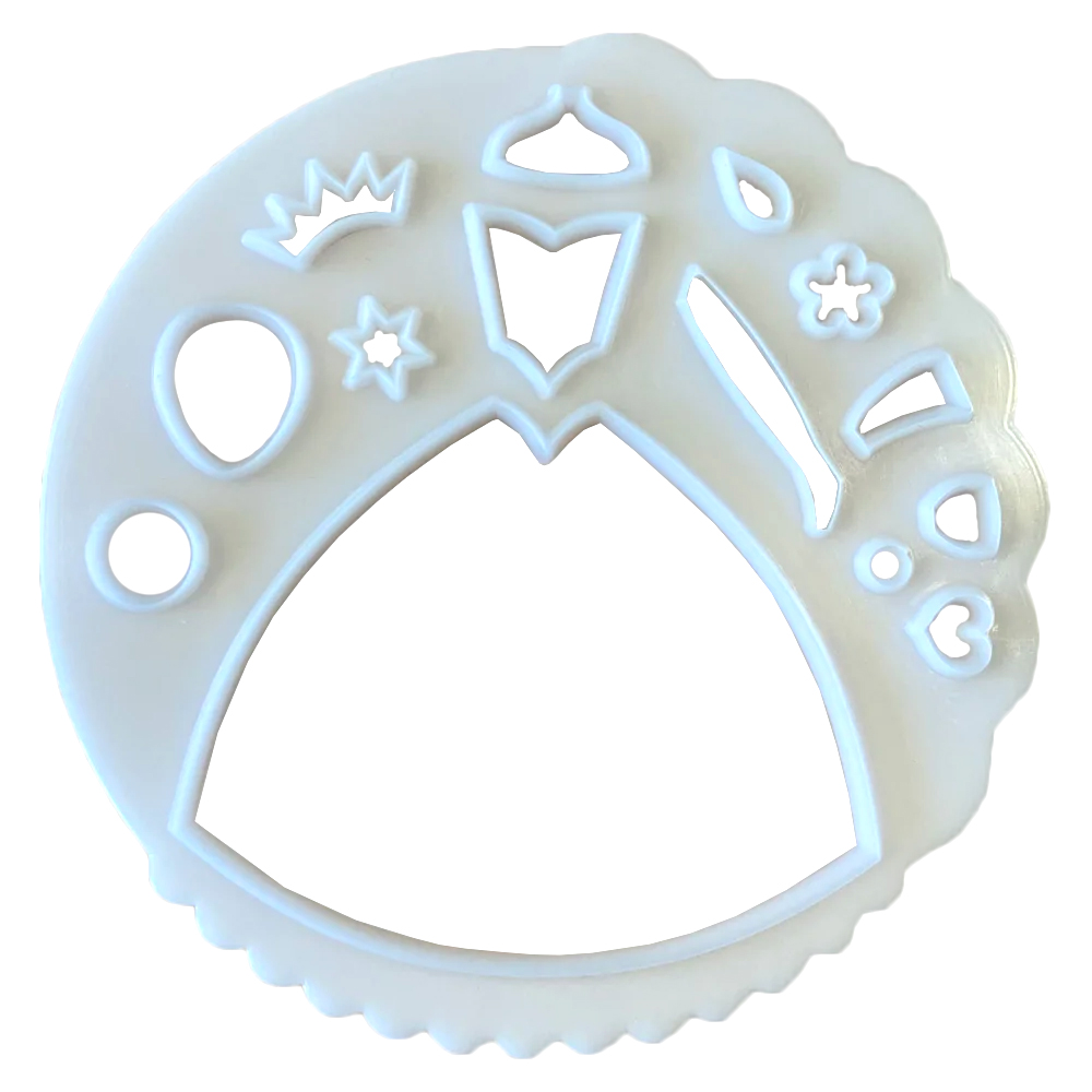 FMM Sugarcraft Princess Cake Topper Cutter