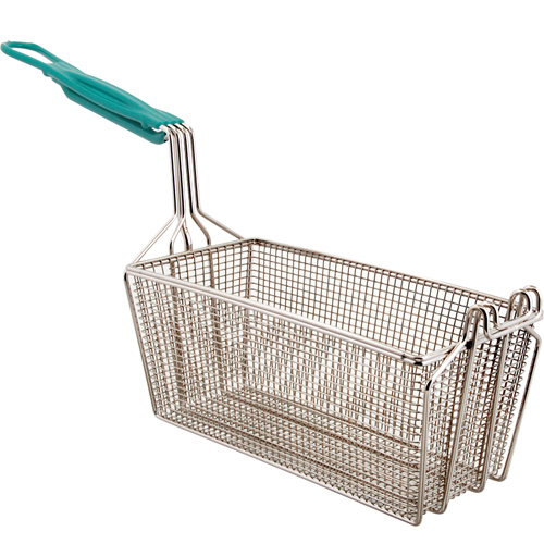 FMP Fry Basket 13-1/4" L x 6-1/2 W x 6" H with EZ Grip Handle