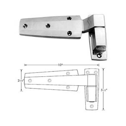 FMP Hinge, Cam (Flush)