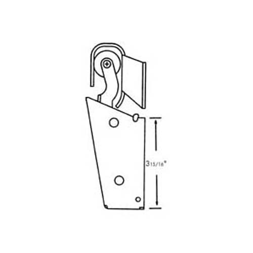 FMP Hook, Door Closer (Flush Off Set)