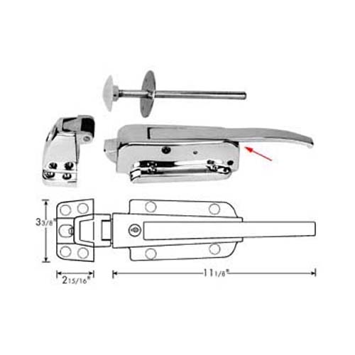 FMP Latch (w/CYL LK)