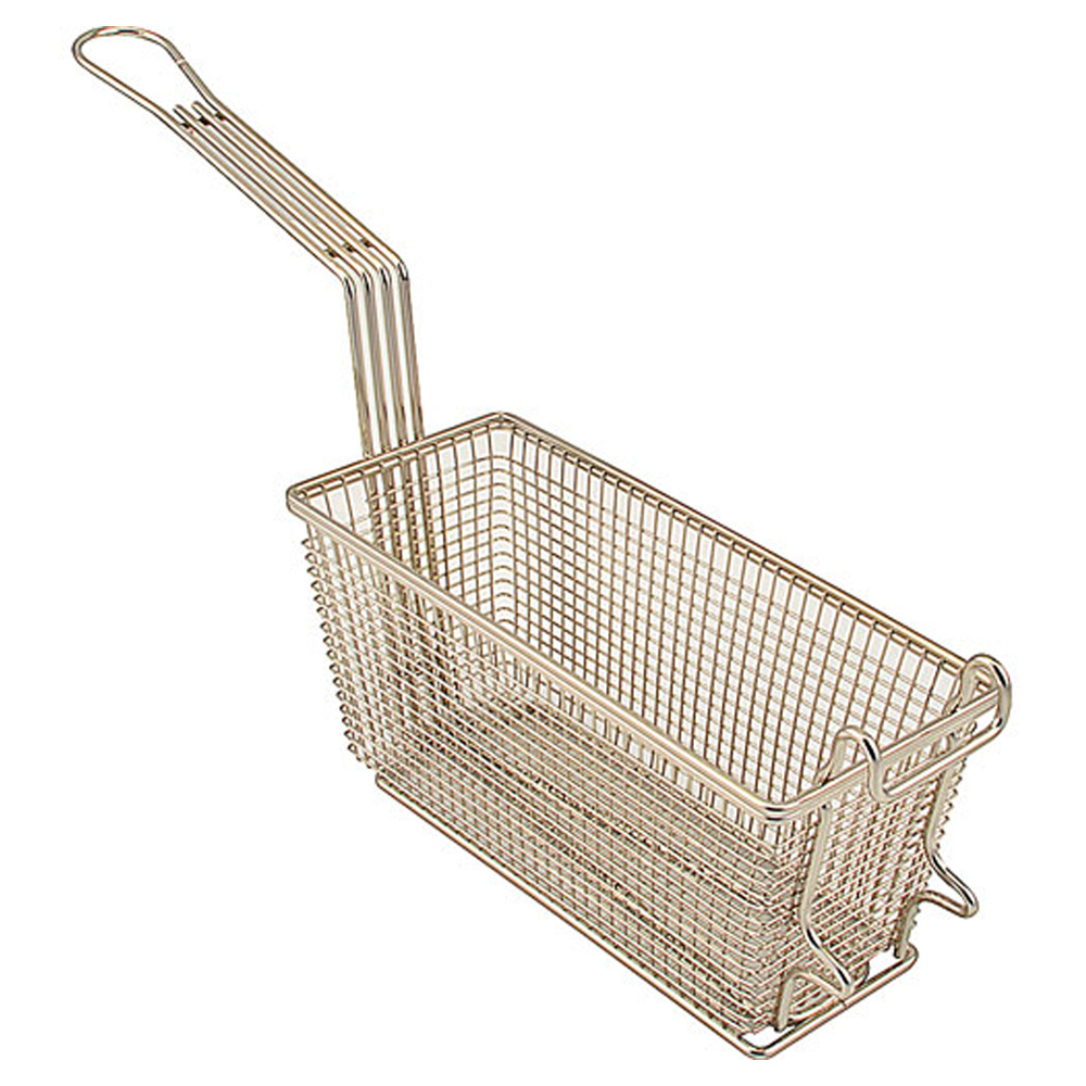 FMP Standard Fry Basket 11" x 4-1/2" x 5": Front Hook