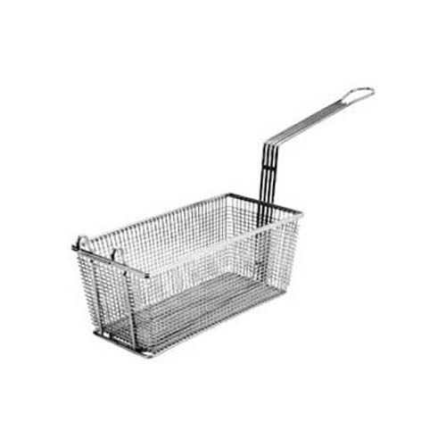 FMP Standard Fry Basket 12-1/8" x 6-5/16" x 5-1/16: Twin, Front Hook