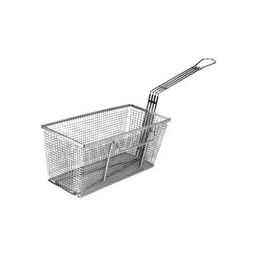 FMP Standard Fry Basket 13-1/4" x 5-5/8" x 5-5/8": Twin, Left Hook