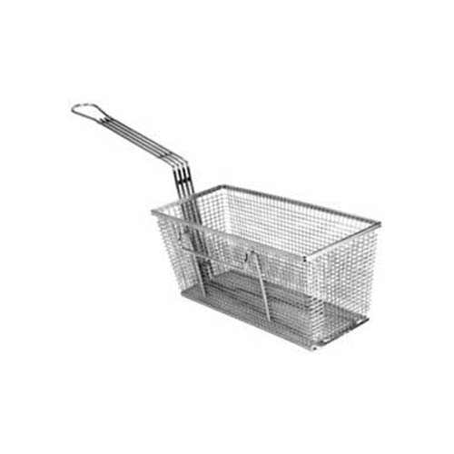 FMP Standard Fry Basket, 13-1/4" x 5-5/8" x 5-5/8": Twin, Right Hook